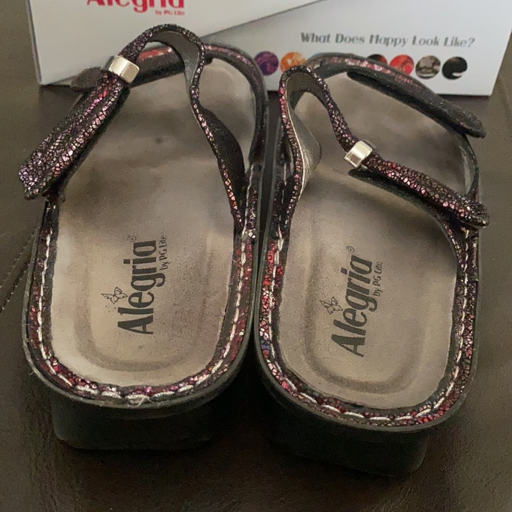 Alegria Leather Sandals - Picture 4 of 6